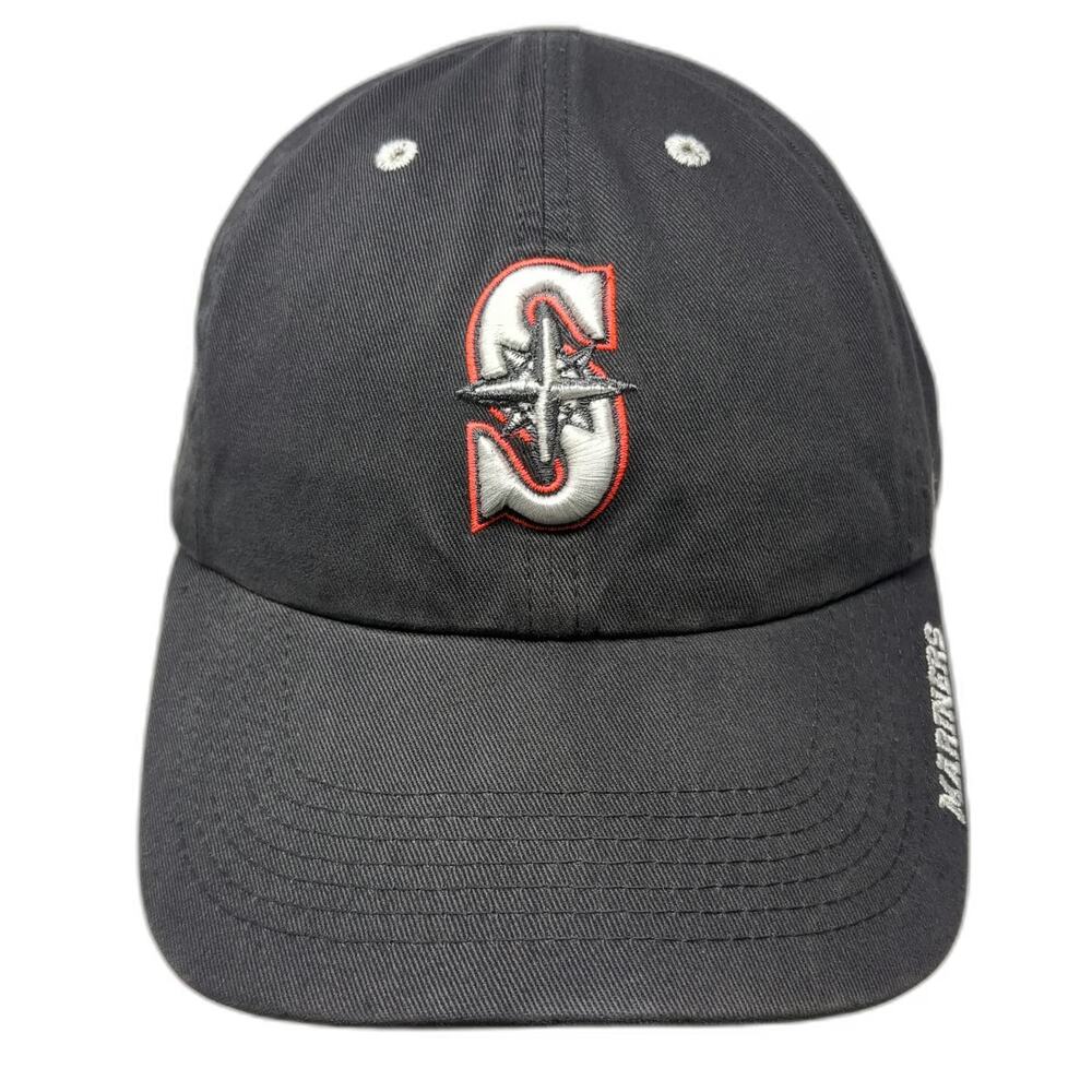 Seattle Mariners MLB '47 Baseball Cap Gray One Size Slideback Embroidered Hat